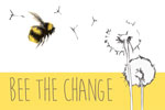 Bee The Change Logo Bee The Change Logo